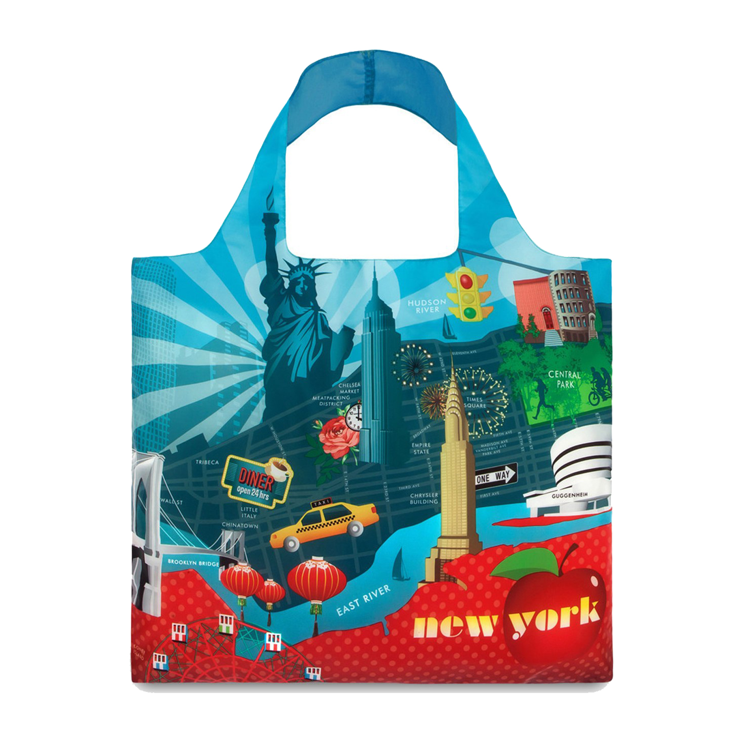 Buy LOQI Urban Foldable Tote Bag - New York in Singapore & Malaysia ...