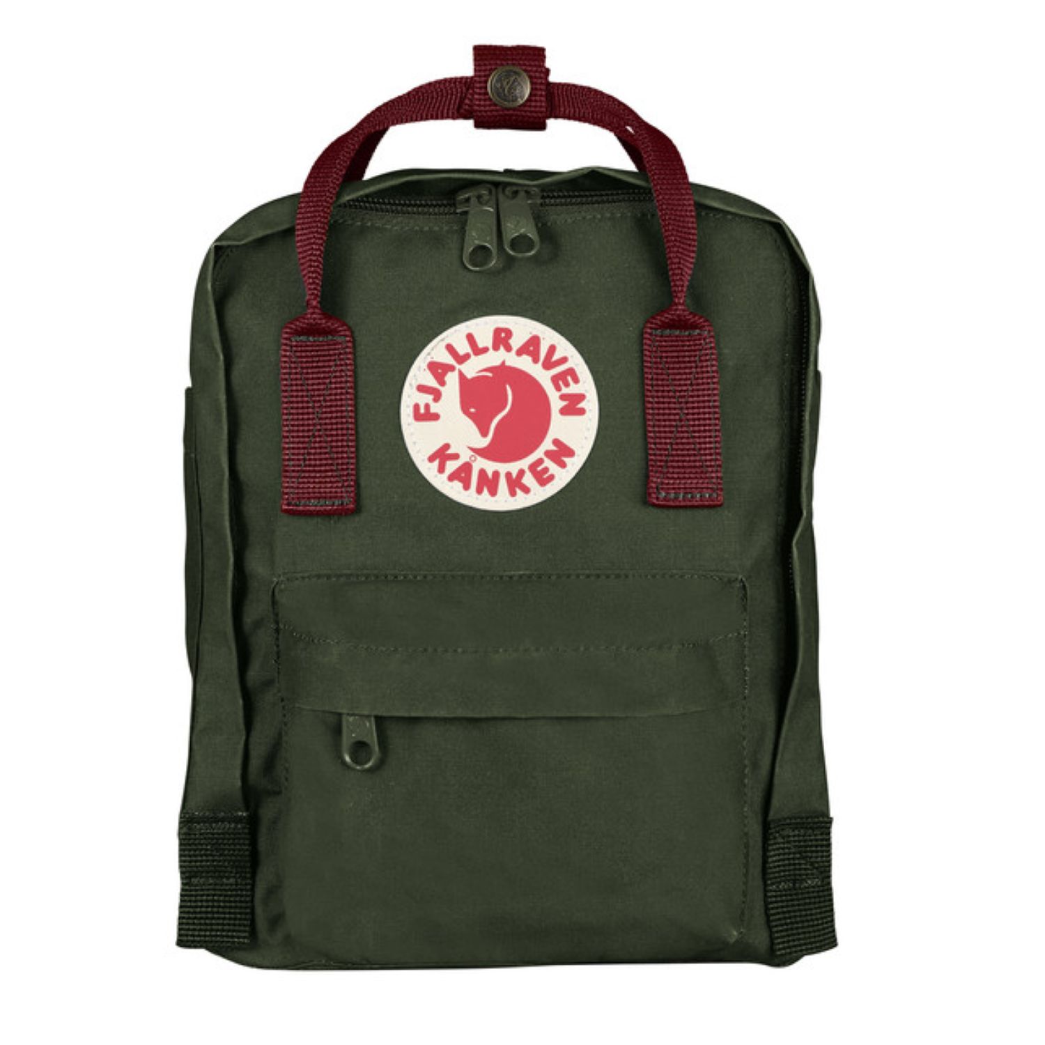 green and red kanken