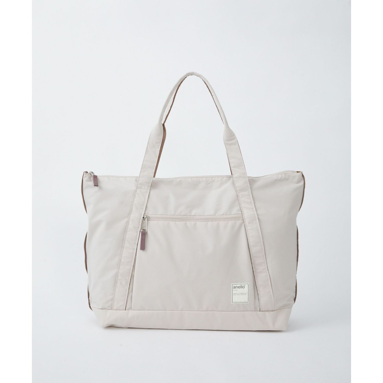 Anello Circle Tote Bag Light Beige